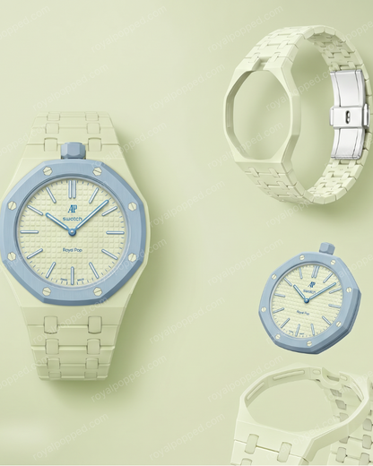 Blaue Acht Bioceramic